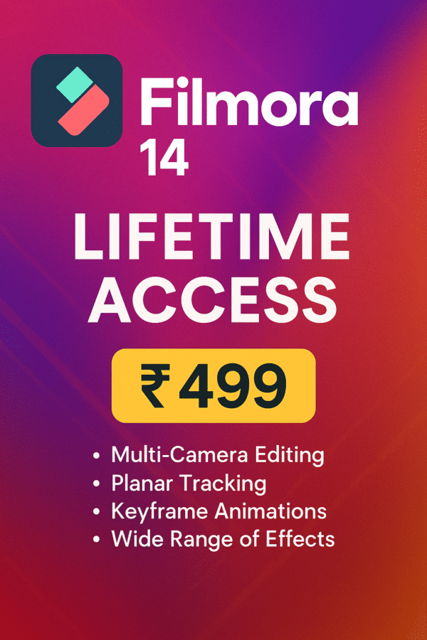 Filmora 14 ifetime Access for Windows PCs